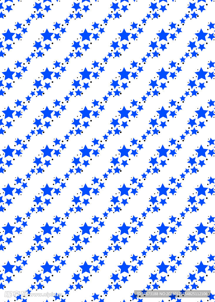 蓝白碎花图案背景