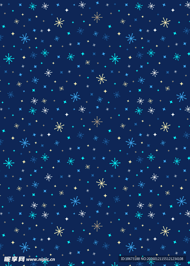 深蓝色星空背景图案