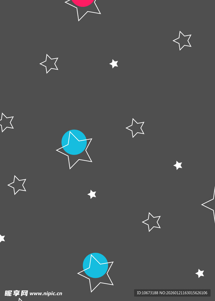 星星图案背景