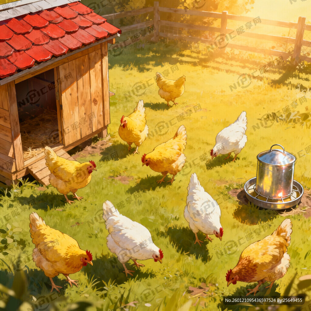 养鸡场示例图