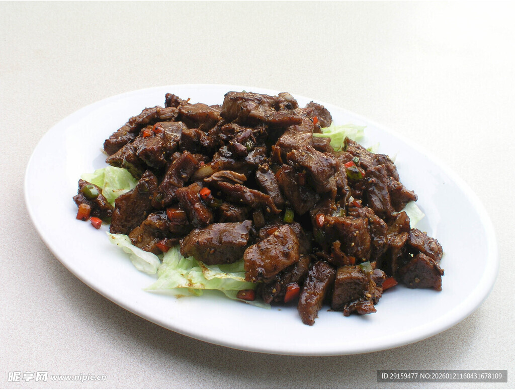 香辣美味炒牛肉粒