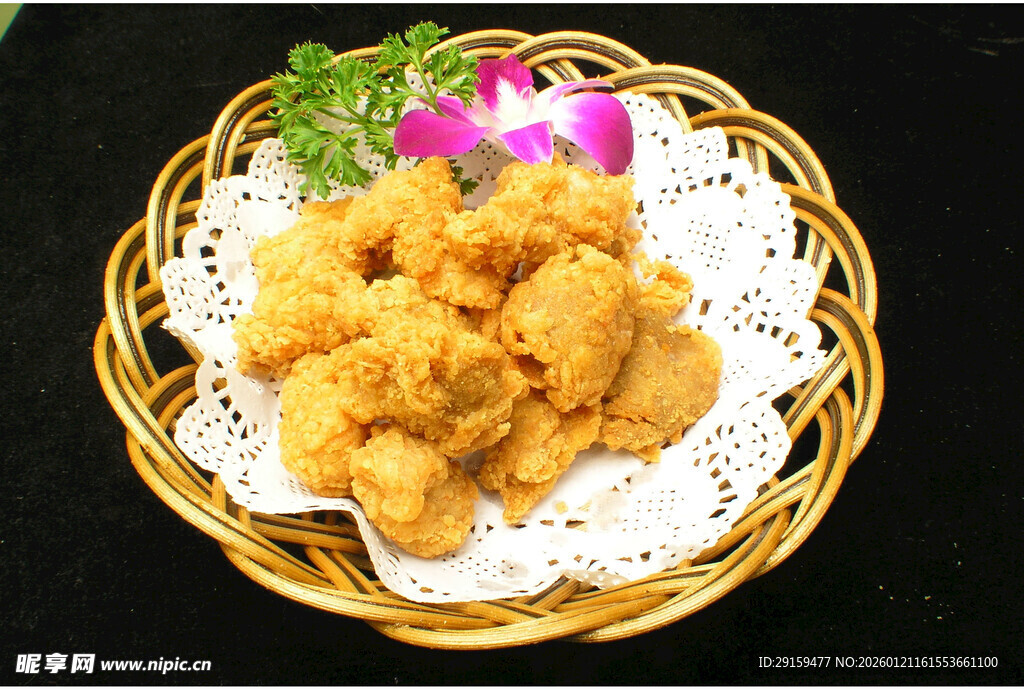 香酥美味炸鸡块