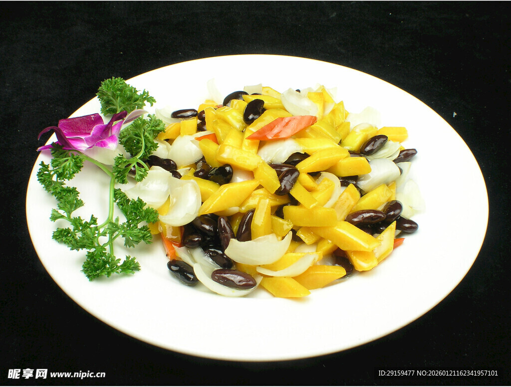 五彩时蔬炒海鲜