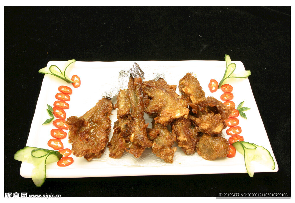 美味香酥炸排骨