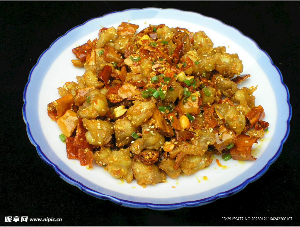 美味香辣炒肉块