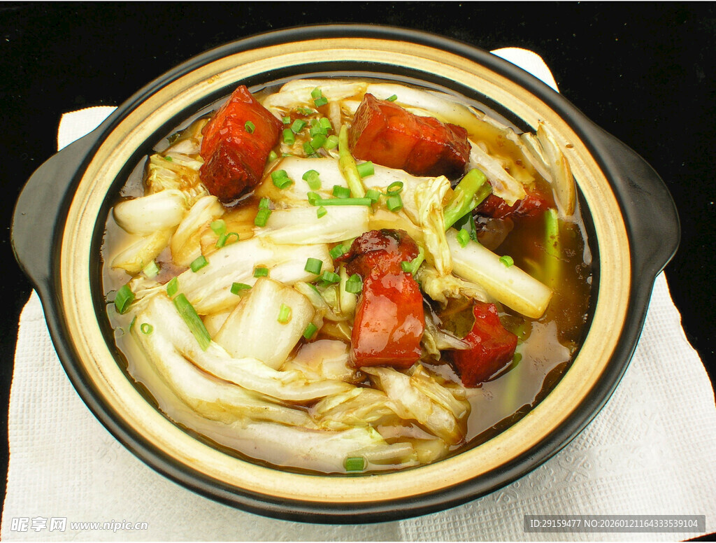 美味砂锅娃娃菜