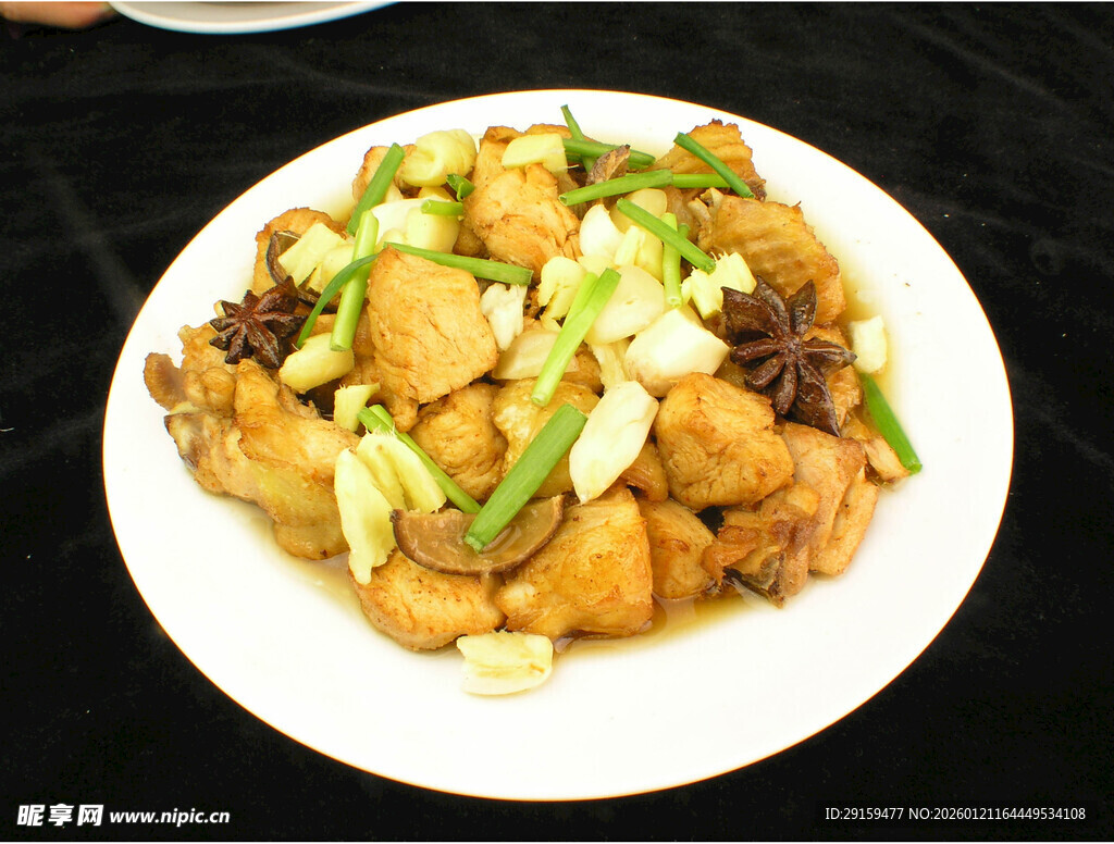 美味家常炒鸡肉