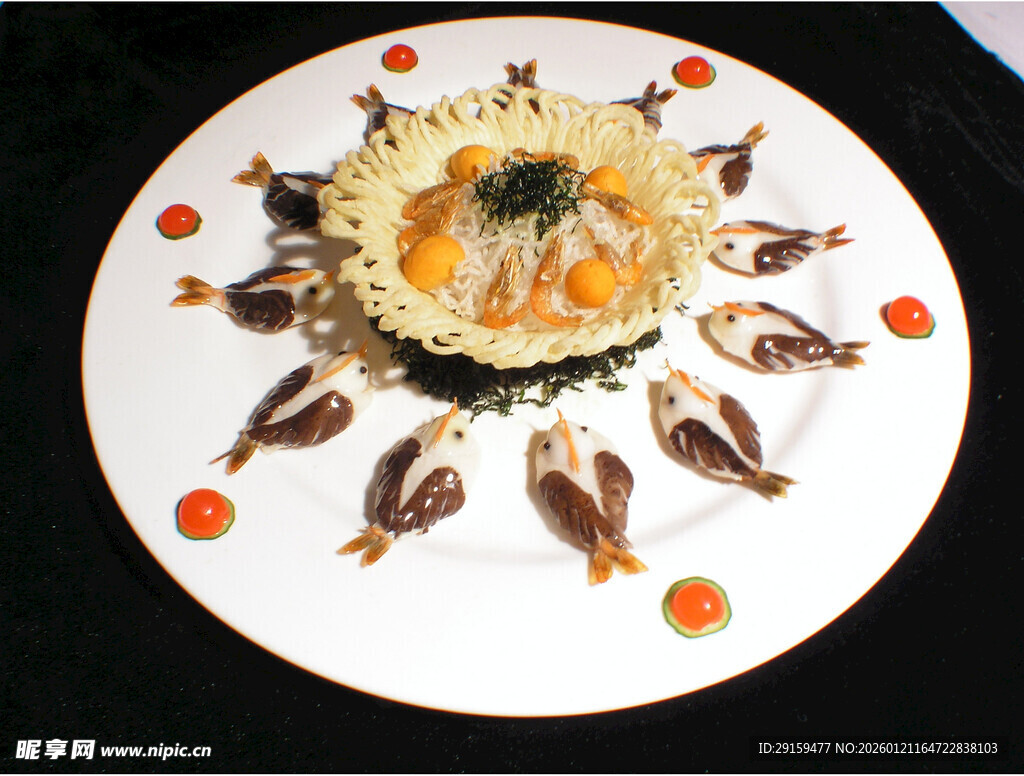 创意摆盘海鲜美食