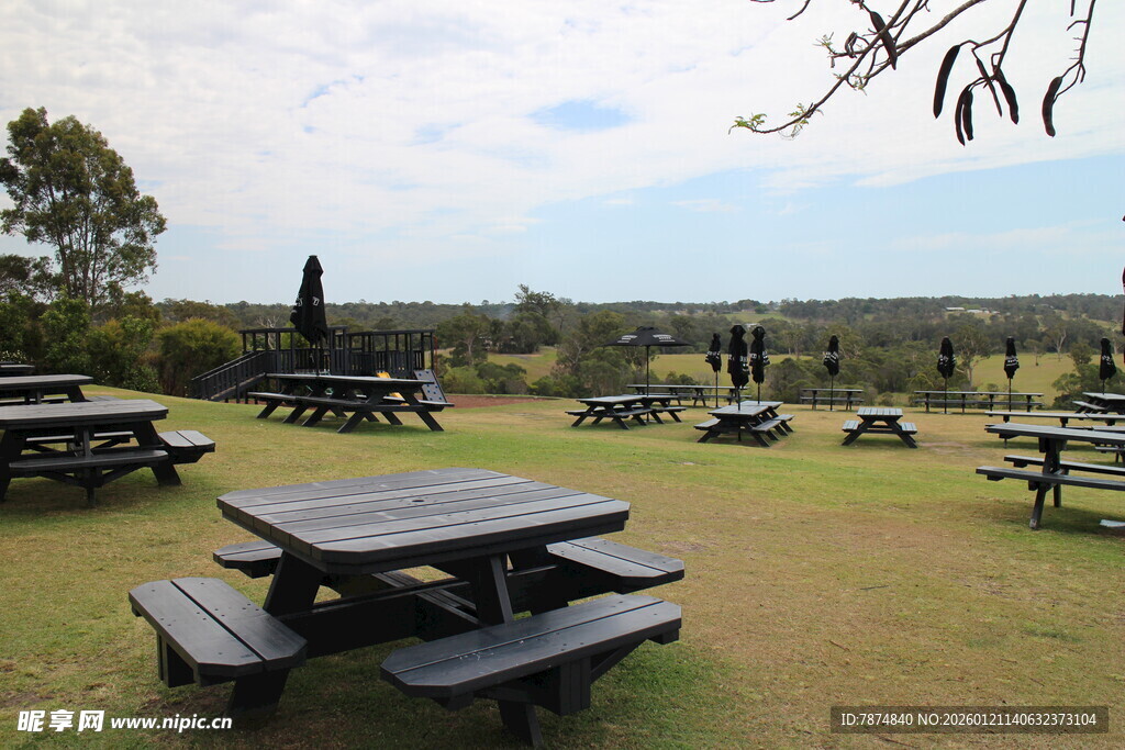 户外休闲野餐场地