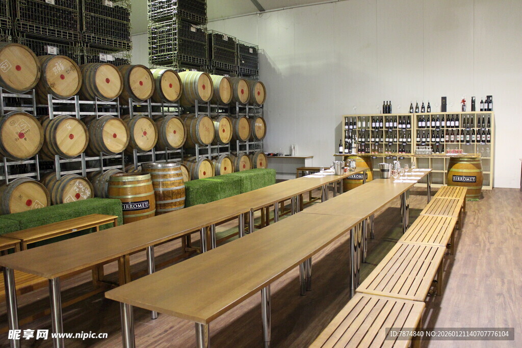 室内葡萄酒储存与展示空间