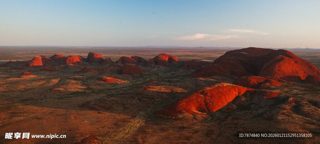 壮丽红土地景观