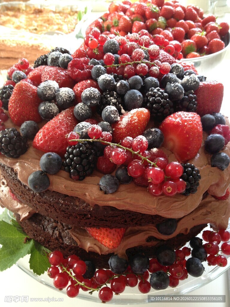 浆果蛋糕