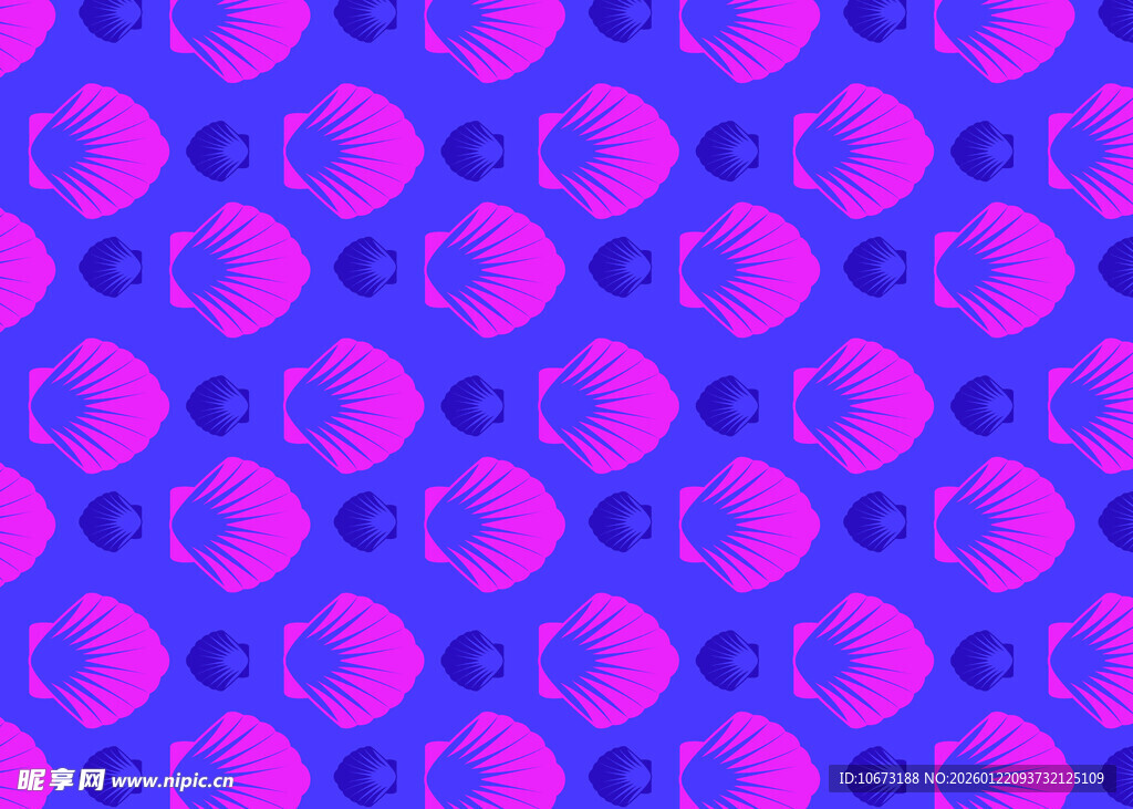 梦幻紫色几何图案背景