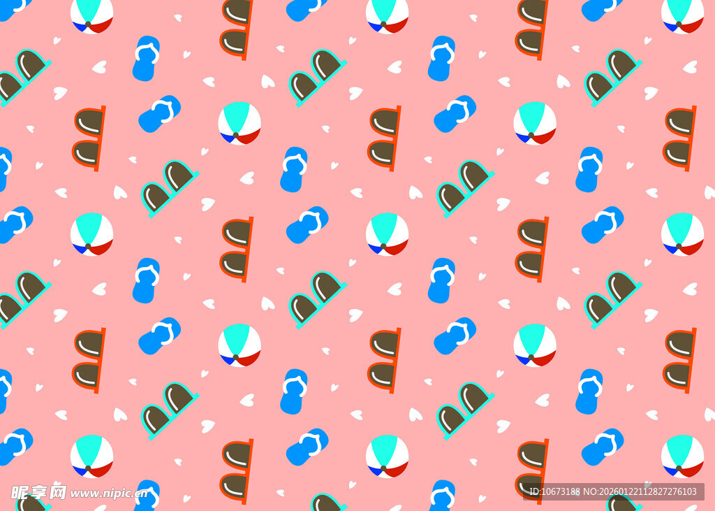 多彩工具图案背景