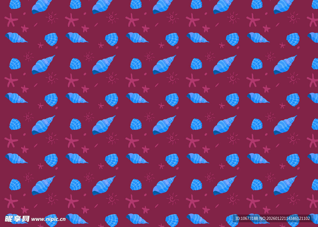 红蓝几何图案纹理背景