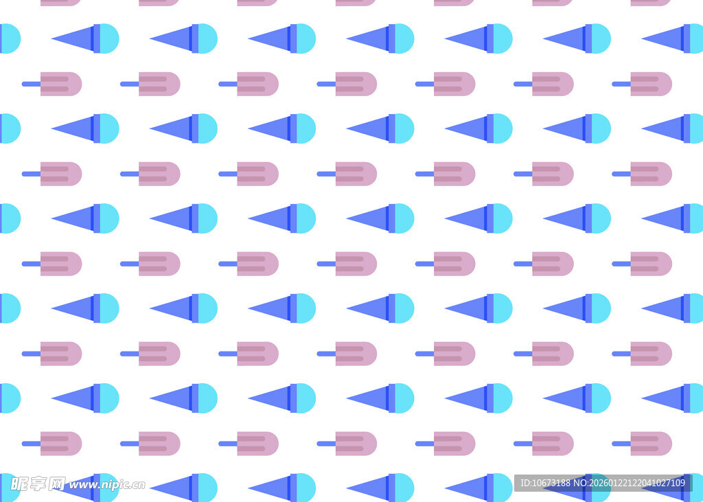 彩色冰淇淋图案背景