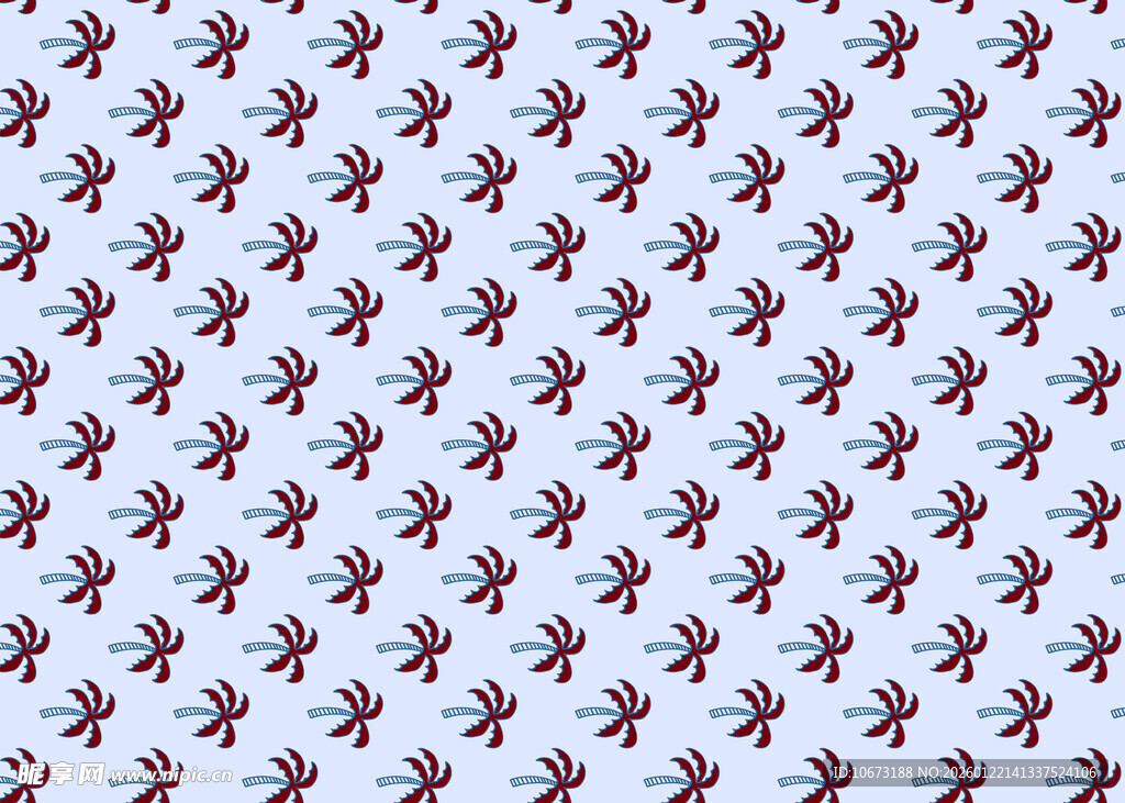 花卉图案背景纹理