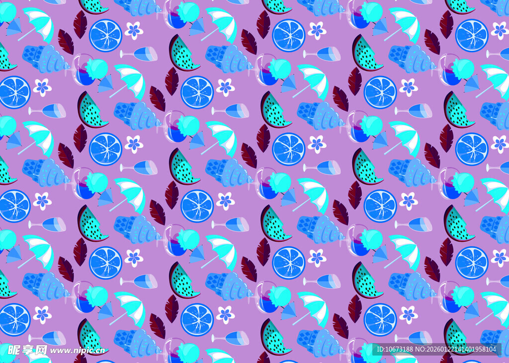 梦幻紫色几何图案纹理