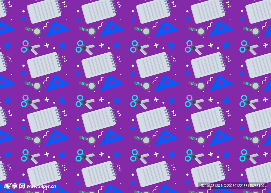 紫色背景带框图案纹理