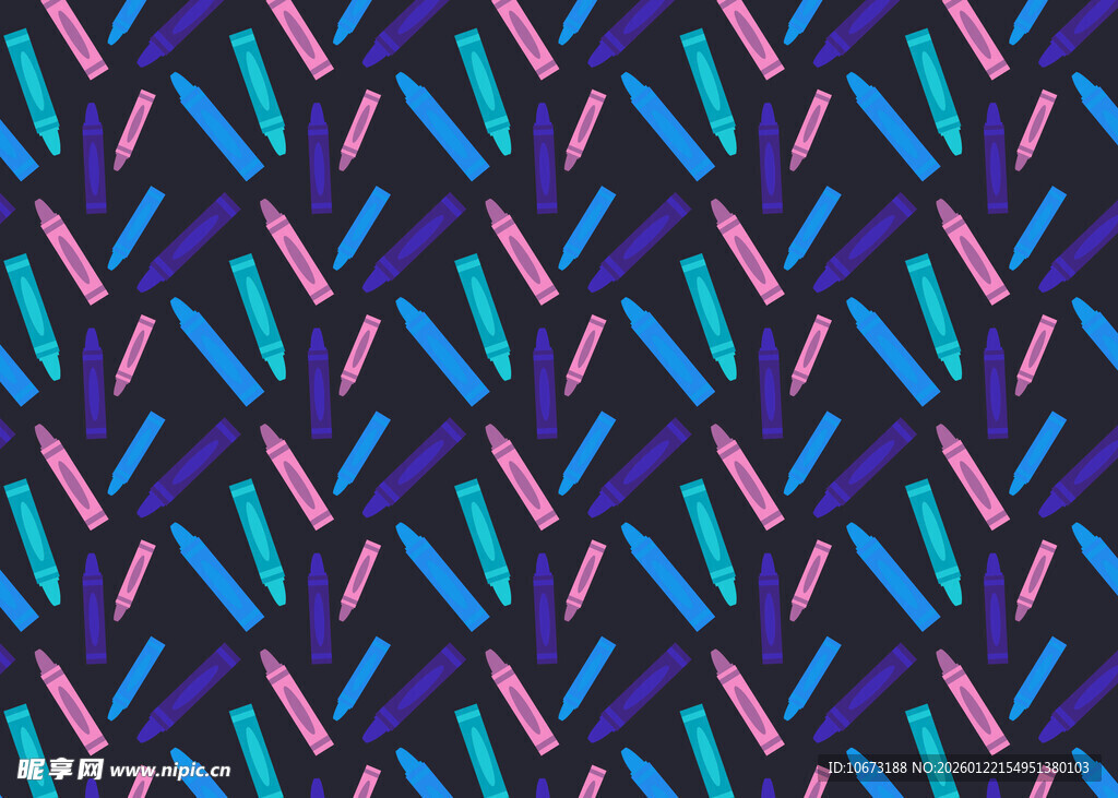 蓝紫几何线条抽象图案