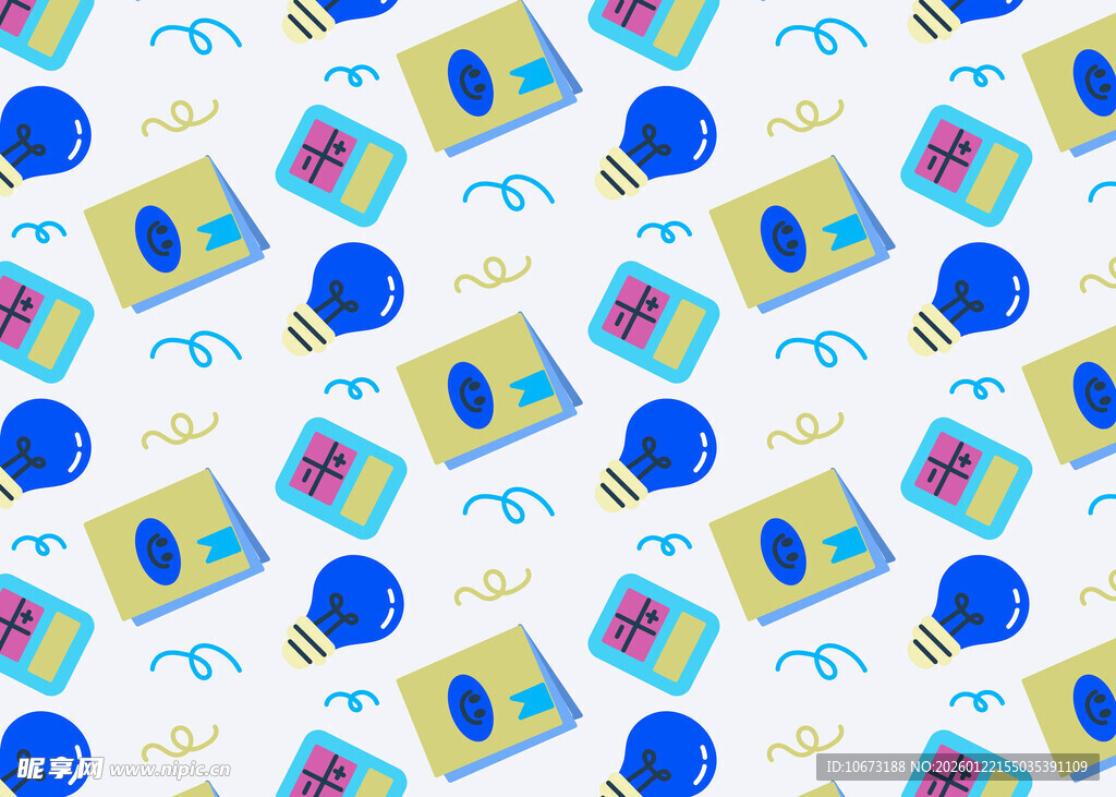 电子设备图案无缝背景图