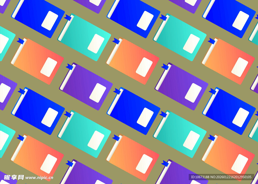 多彩条纹图案背景设计