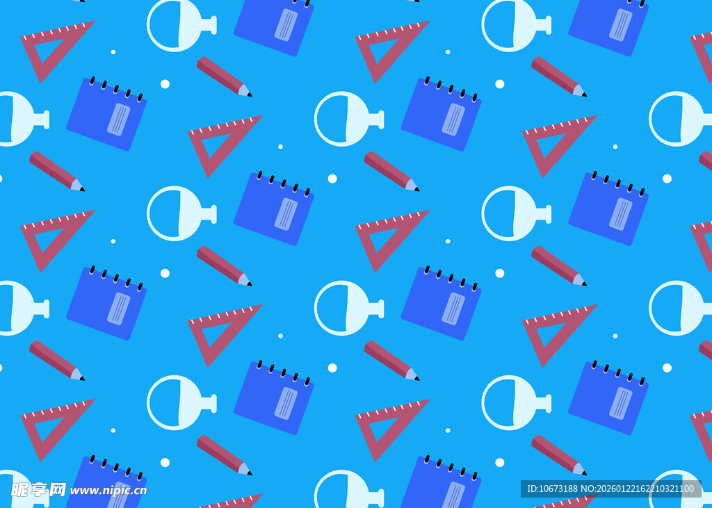 科学元素图案背景