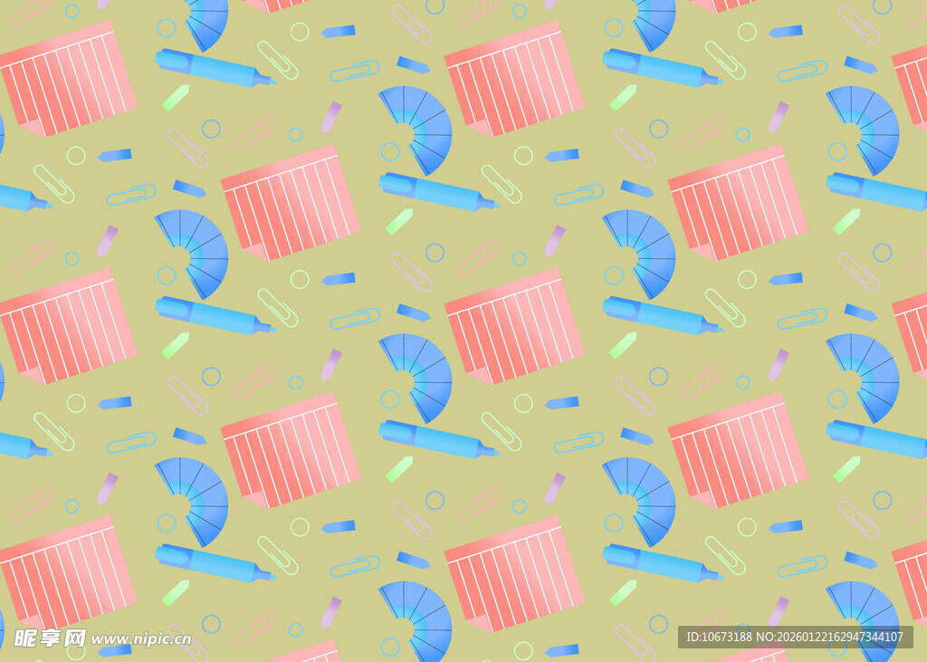 多彩小鸟图案背景