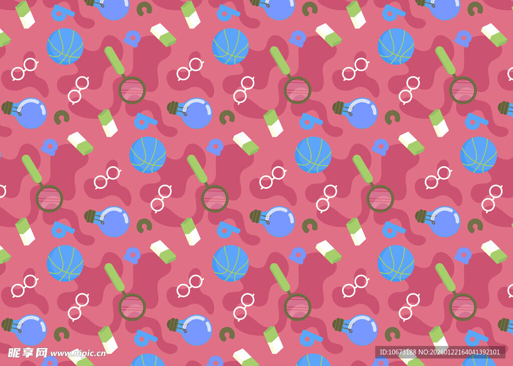 粉色花卉樱桃图案背景