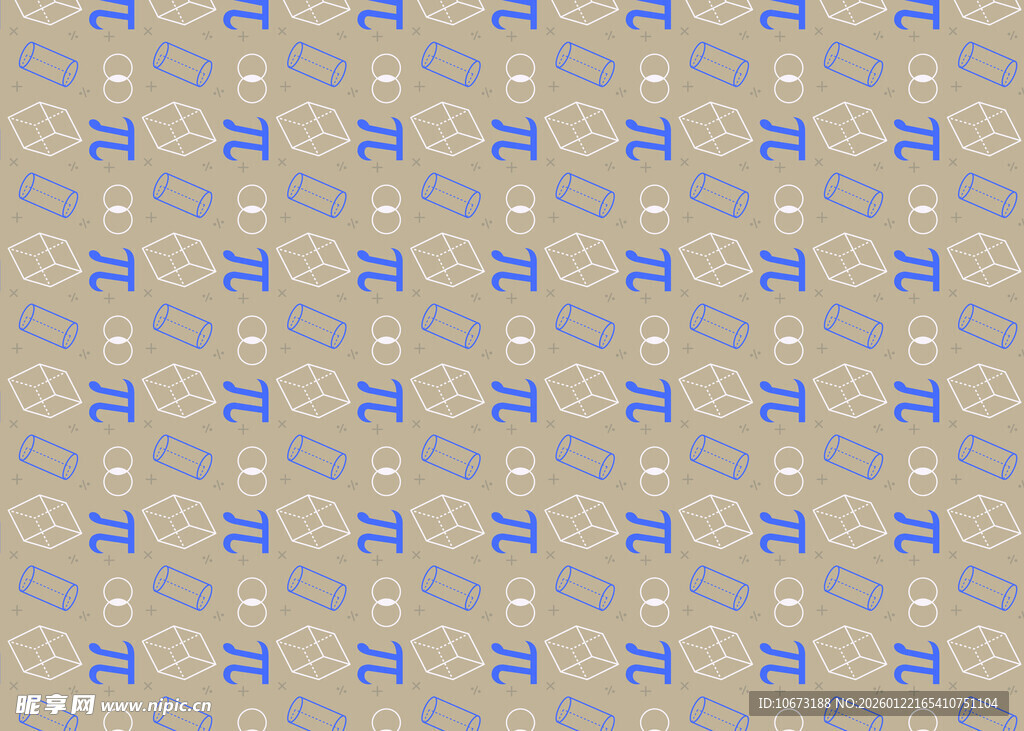 蓝黄几何图案背景纹理