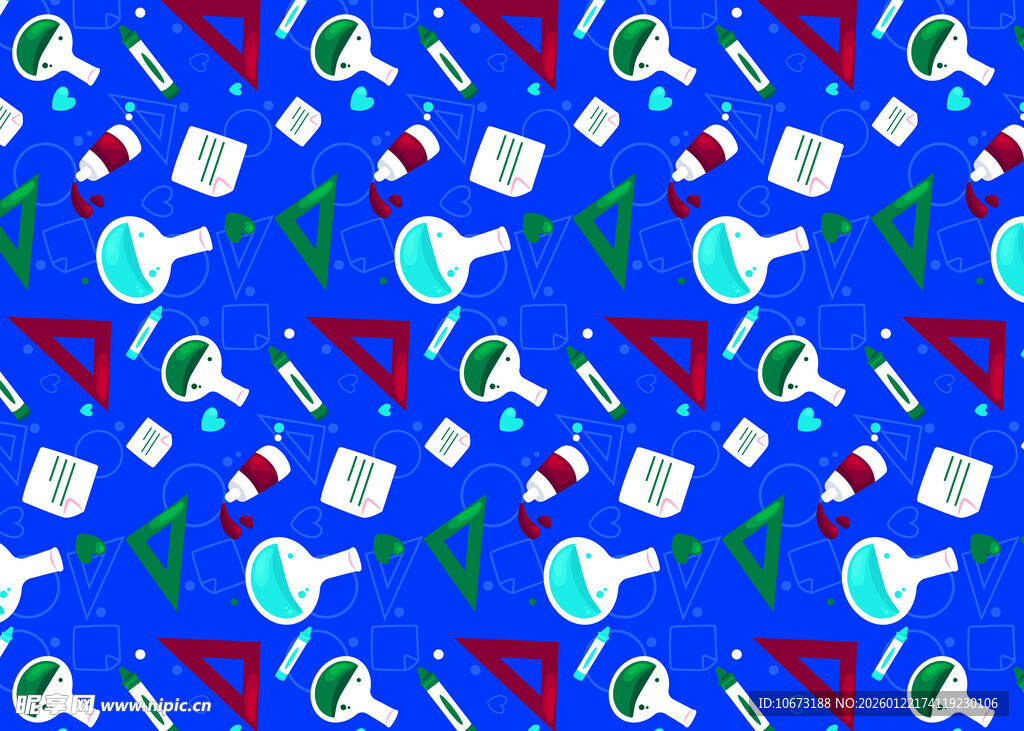 圣诞主题无缝图案