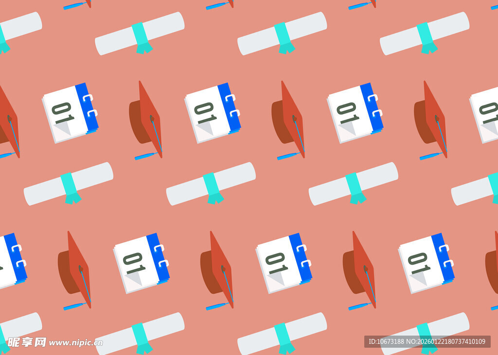 医疗用品图案背景