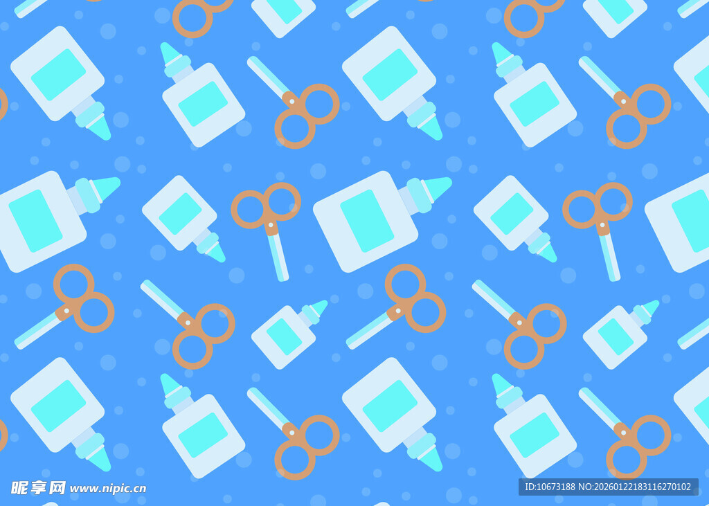 医疗用品图案背景