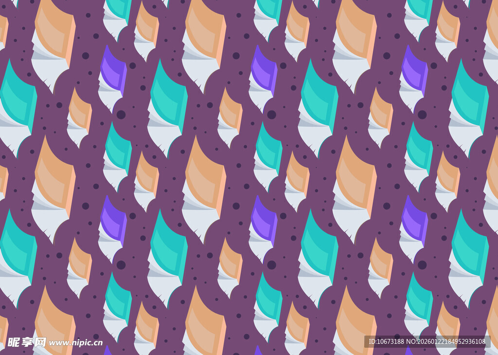 几何图案彩色抽象背景