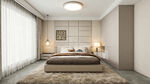 现代简约风温馨卧室空间
