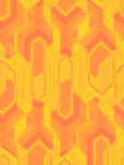 橙黄色几何图案背景