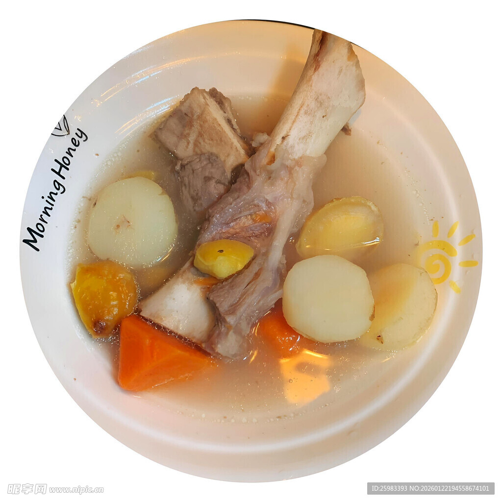 排骨马蹄汤