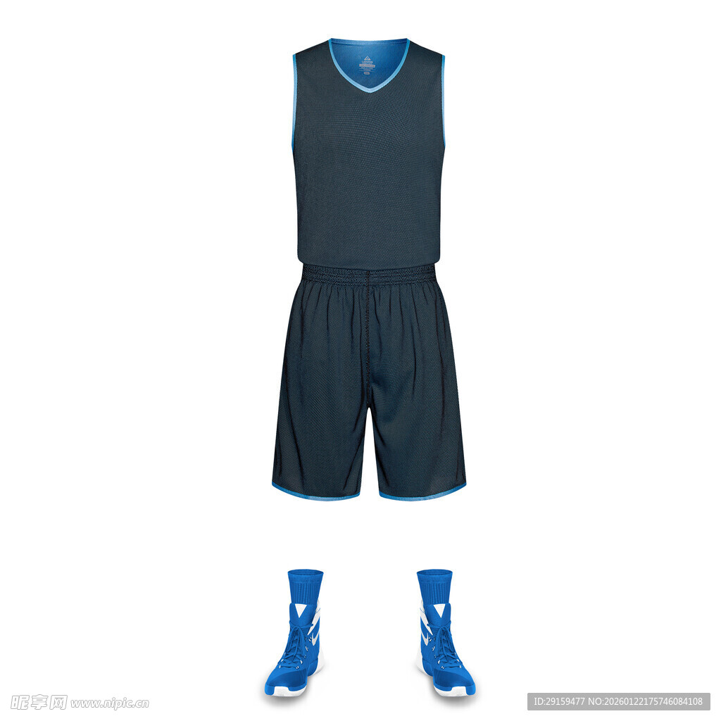 男士篮球运动套装及鞋袜