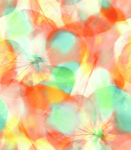 多彩抽象花卉图案背景