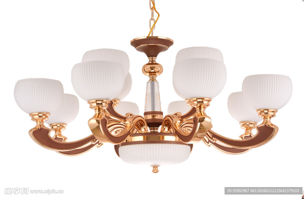 欧式古典多头吊灯