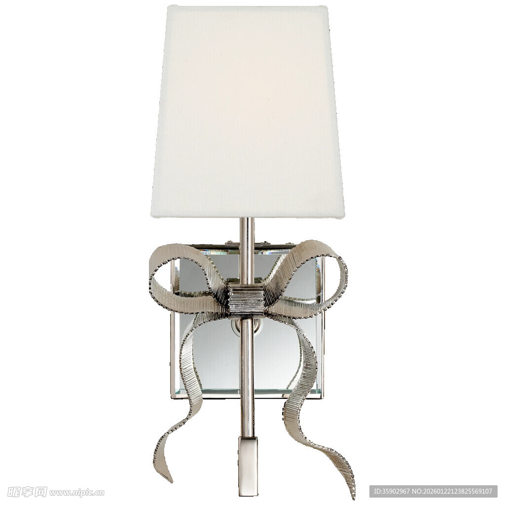 现代简约蝴蝶结造型台灯