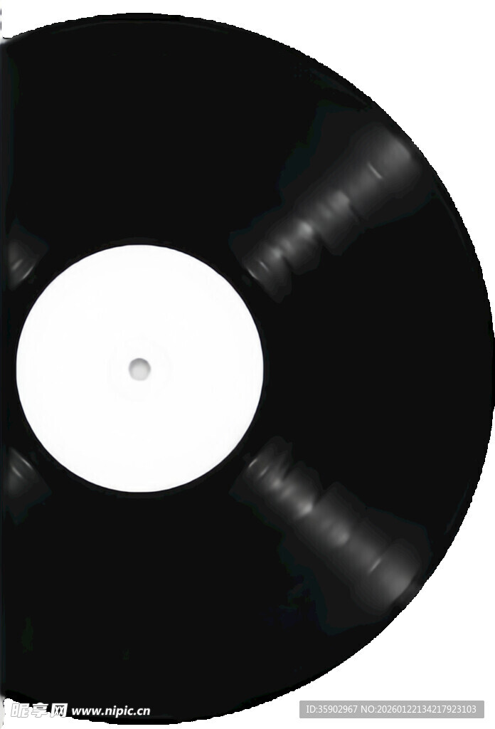 经典黑胶唱片特写