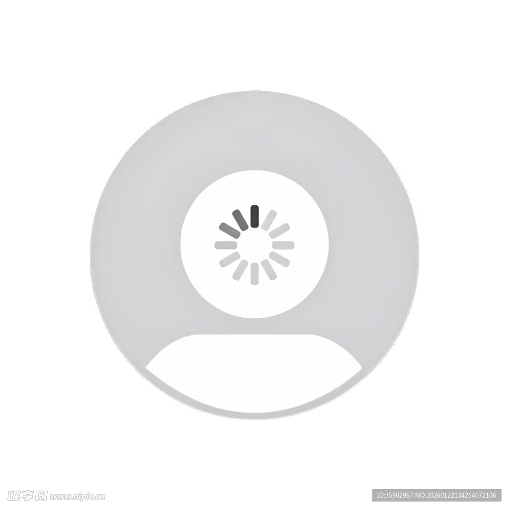 简约圆形图标设计元素