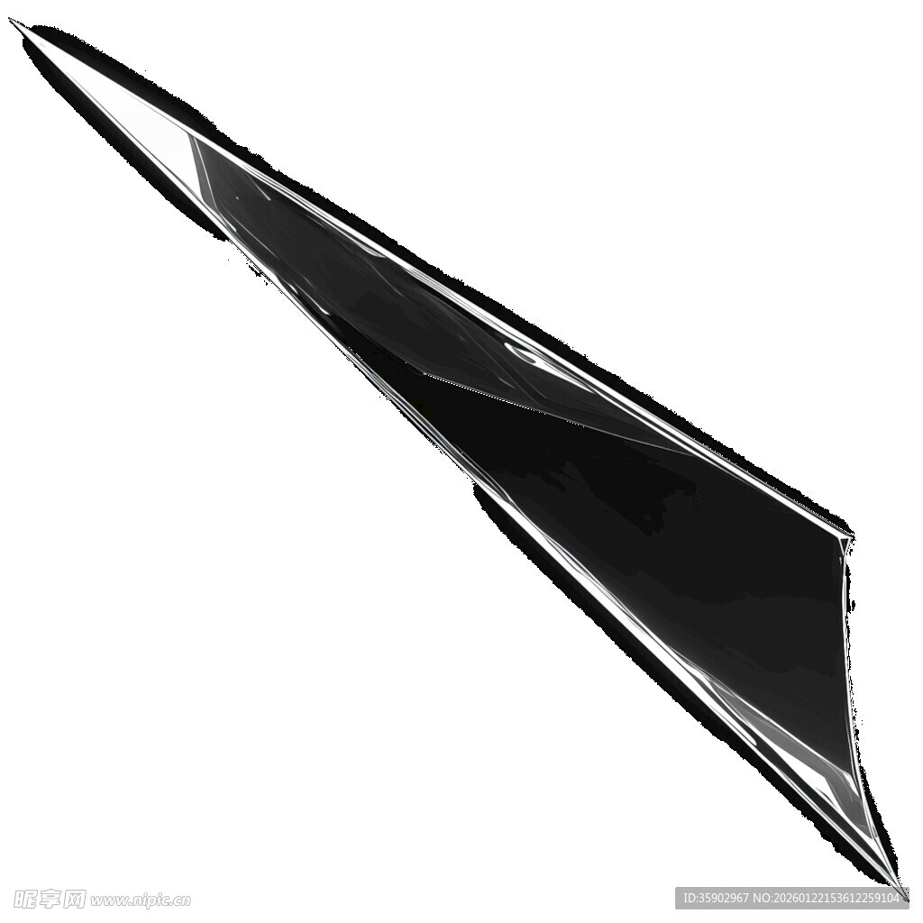 破碎玻璃锋利碎片素材