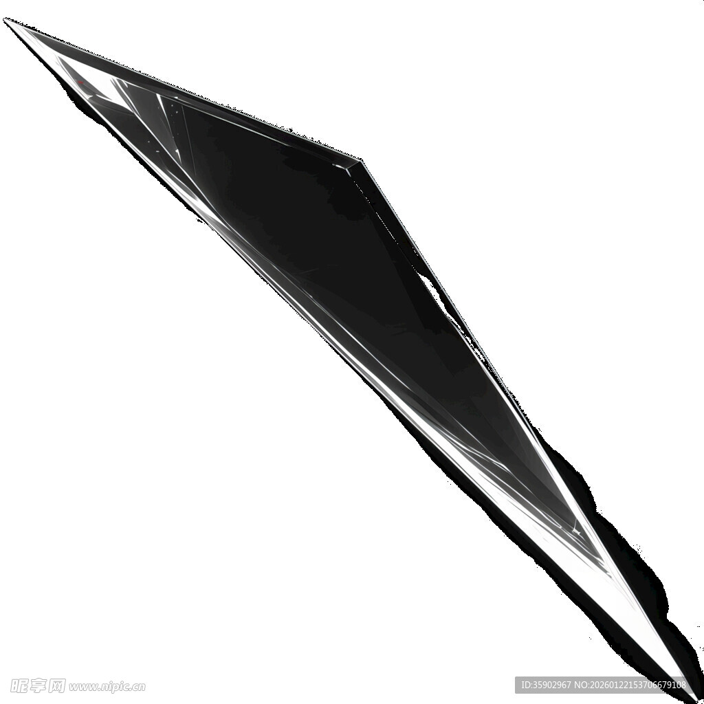 破碎玻璃锋利碎片素材