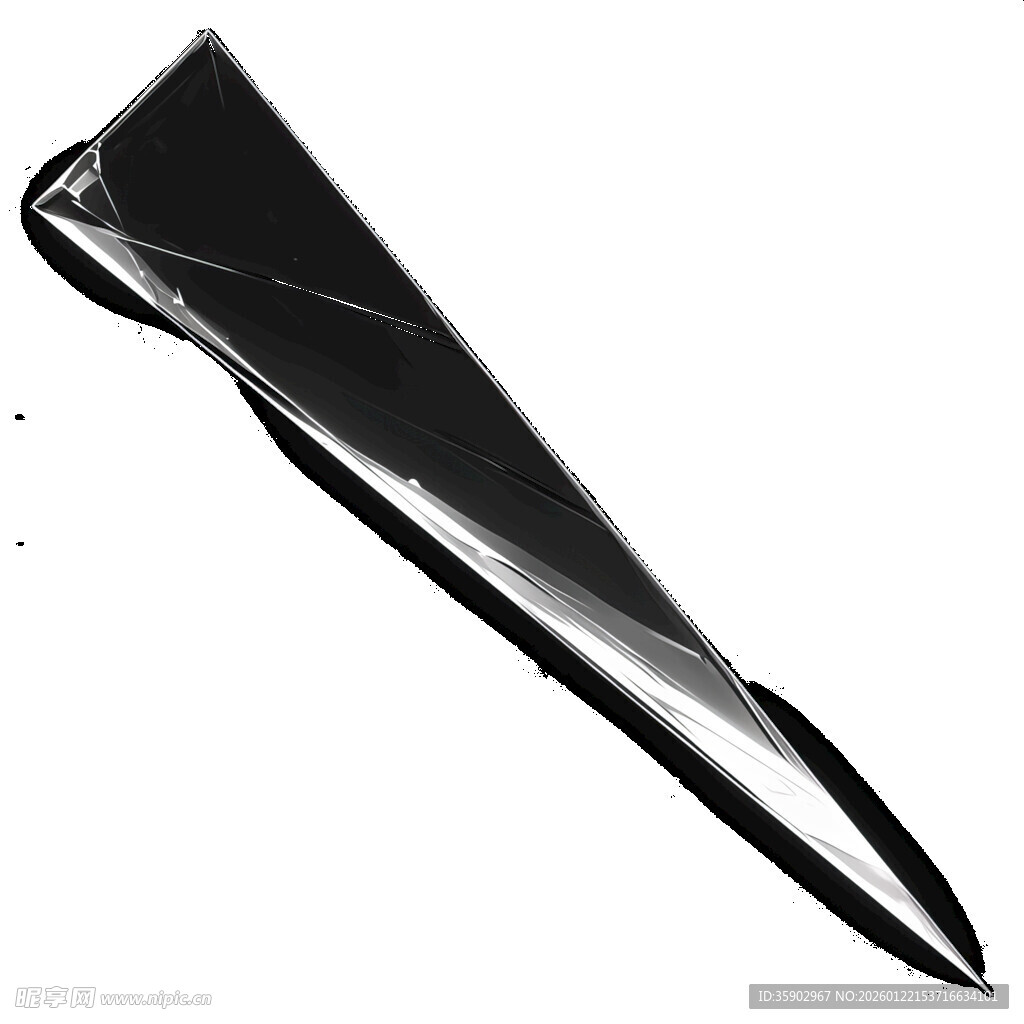 破碎玻璃锋利碎片素材