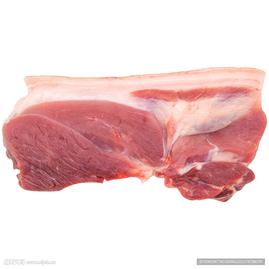 新鲜生猪肉块