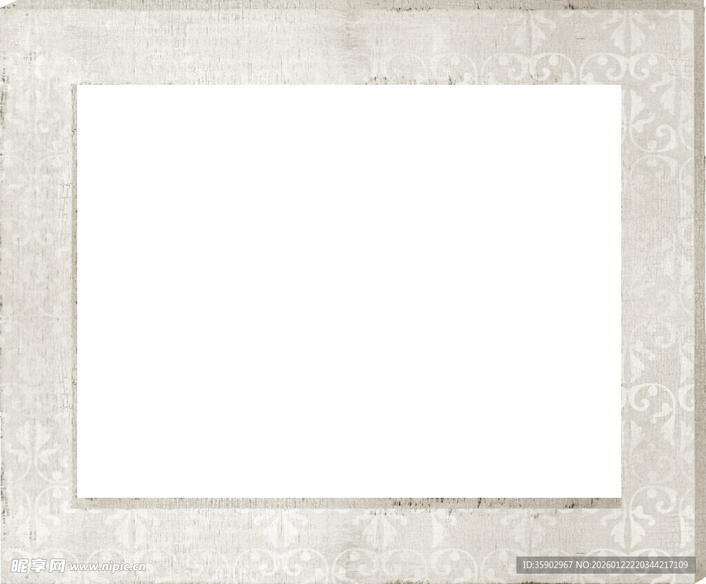 复古风格空白相框
