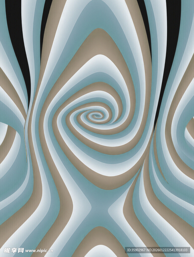 抽象螺旋纹理图案