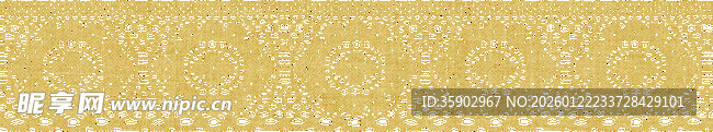 金色花纹背景图案